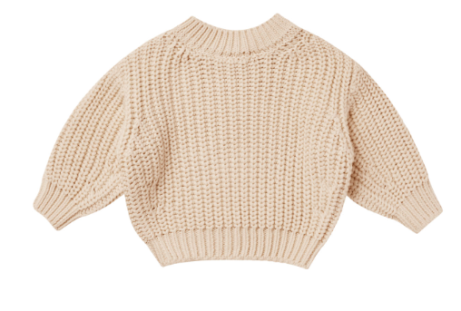 Chunky Knit Sweater | Shell