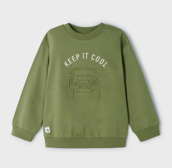 Green Keep It Cool Sweatshirt | 3481