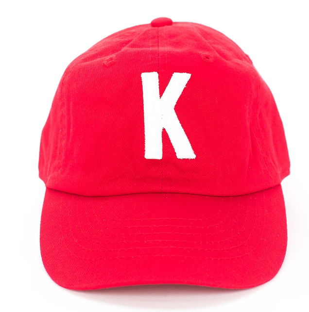 Red Letter Baseball Hat  (Toddler: 1-4 Years)