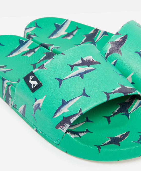 Green Sharks Poolside Sliders