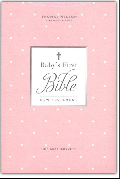 Baby's First Bible New Testament | Pink