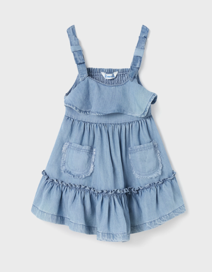 infant denim dress Baby Denim Dress