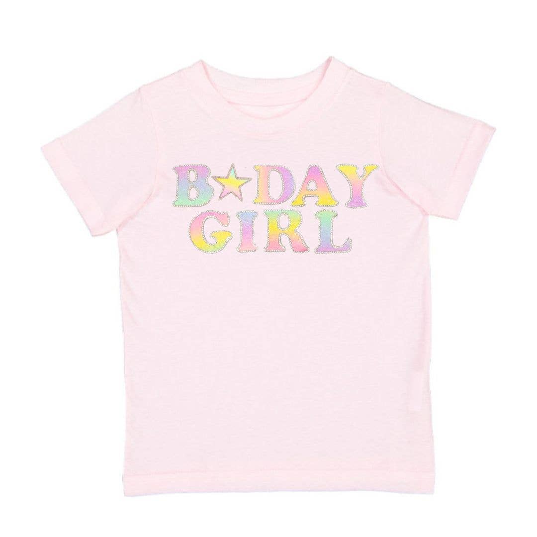 Pastel Rainbow BDay Patch  T-Shirt