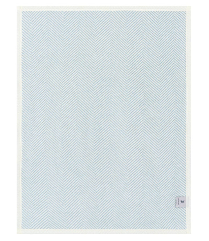 Harborview Herringbone Sky Mini Blanket: Mini