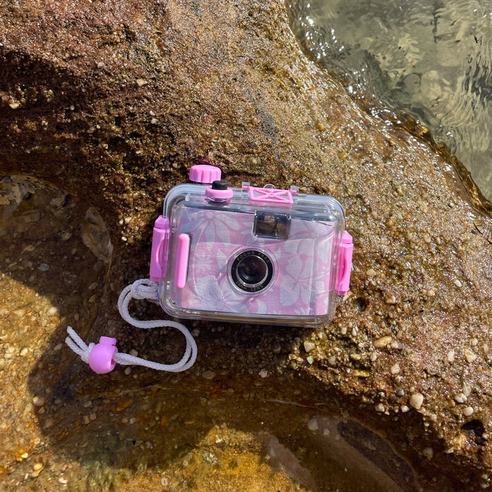 Underwater Camera Underwater Camera Pink Floral