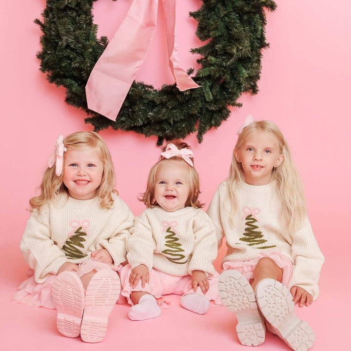 Coquette Christmas Tree Sweater