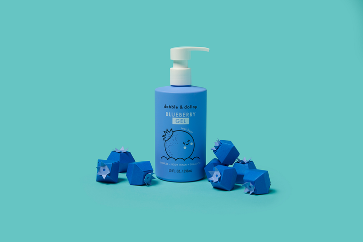 Natural Blueberry Shampoo & Body Wash