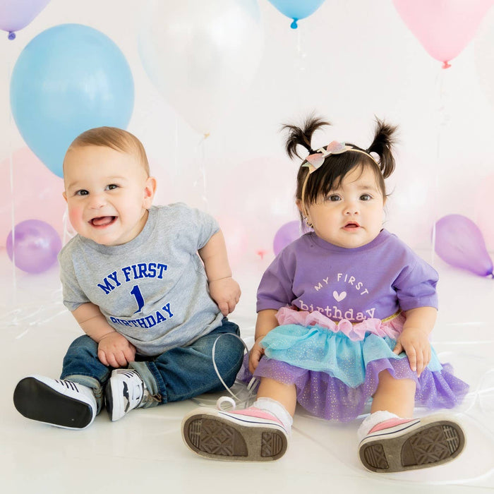 Lavender My First Birthday T-Shirt