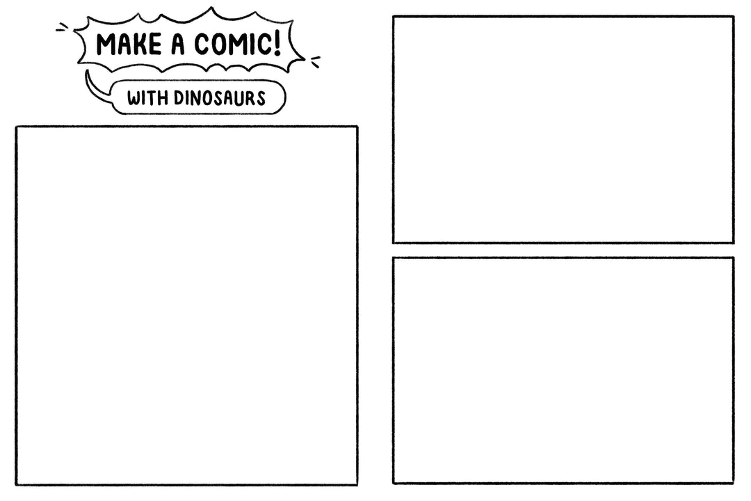 Mini Doodles | Let's Draw Dinosaurs