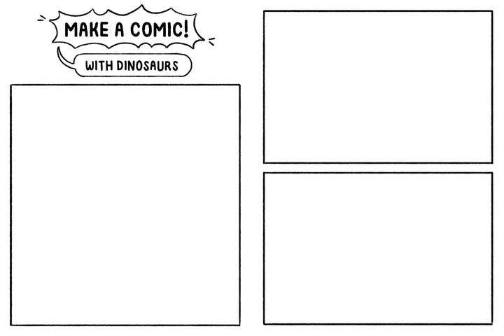 Mini Doodles | Let's Draw Dinosaurs