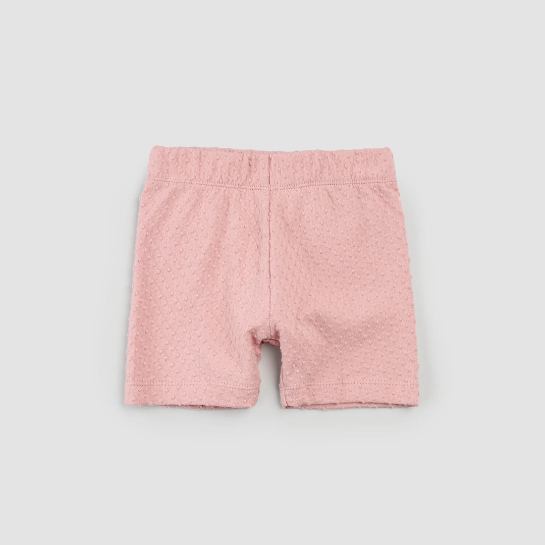 Rose Dotted Jersey Bike Shorts