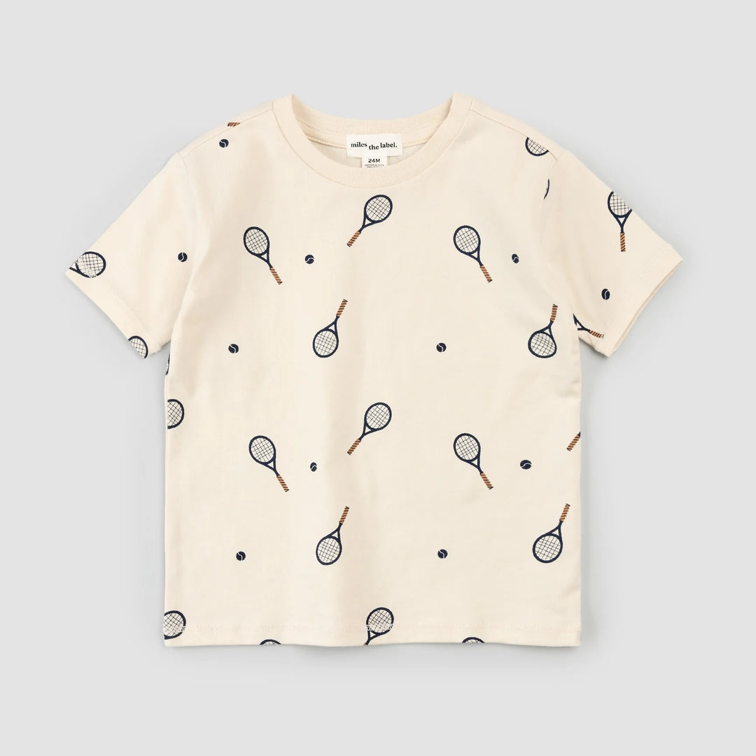Racquet Print T-Shirt