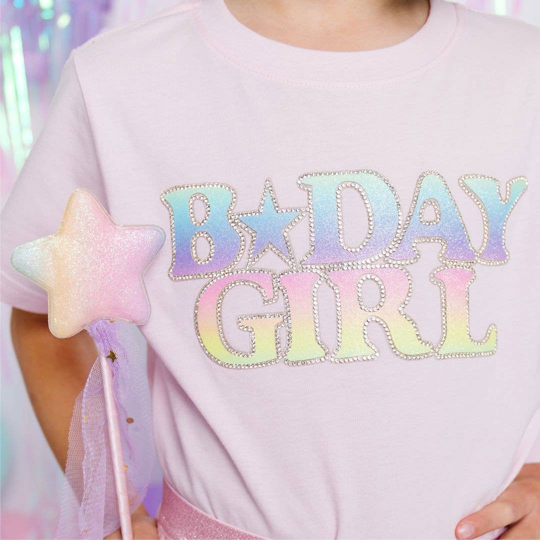 Pastel Rainbow BDay Patch  T-Shirt
