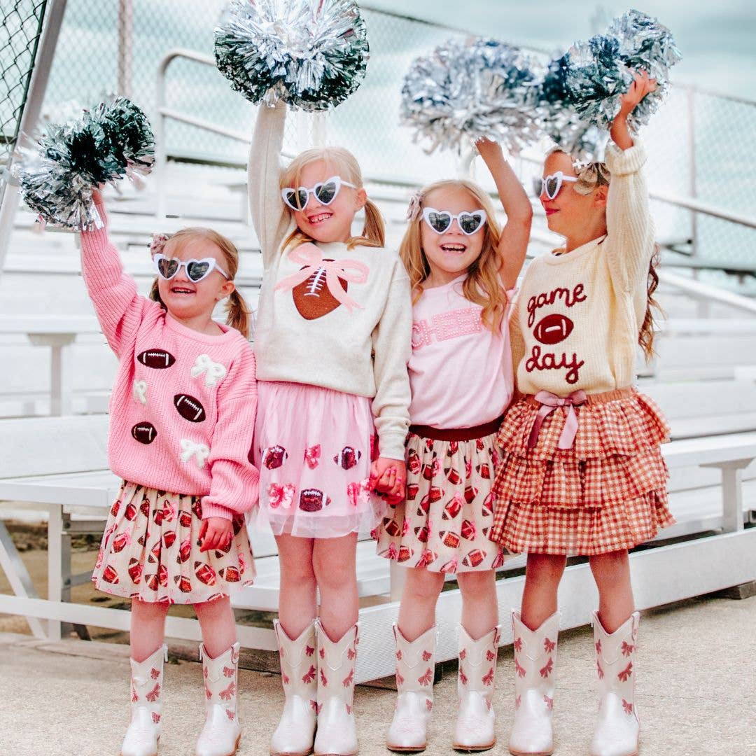 Coquette Football Sequin Tutu