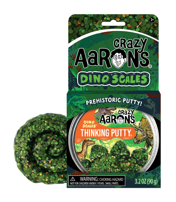 Dino Scales Thinking Putty Tin