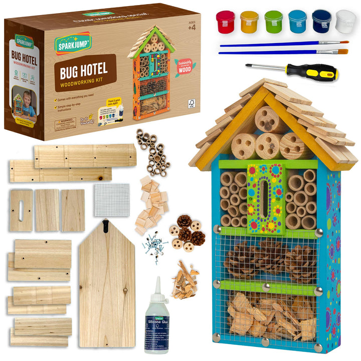 Bug Hotel Butterfly House Woodwork Kit