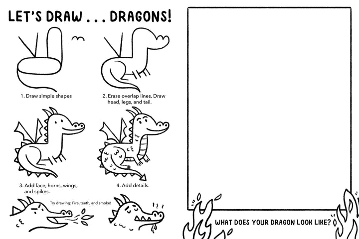Mini Doodles | Let's Draw Magical Creatures
