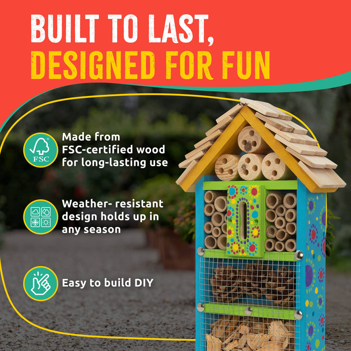 Bug Hotel Butterfly House Woodwork Kit
