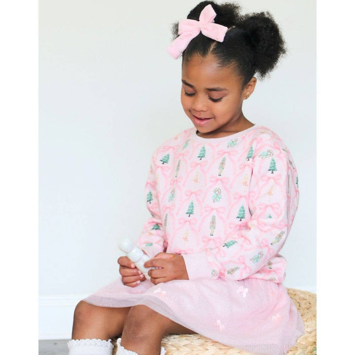 Nutcracker Trellis Christmas Sweatshirt