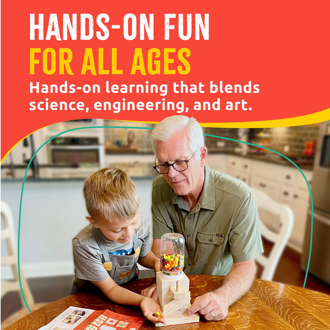Candy Dispenser DIY Woodwork Kit