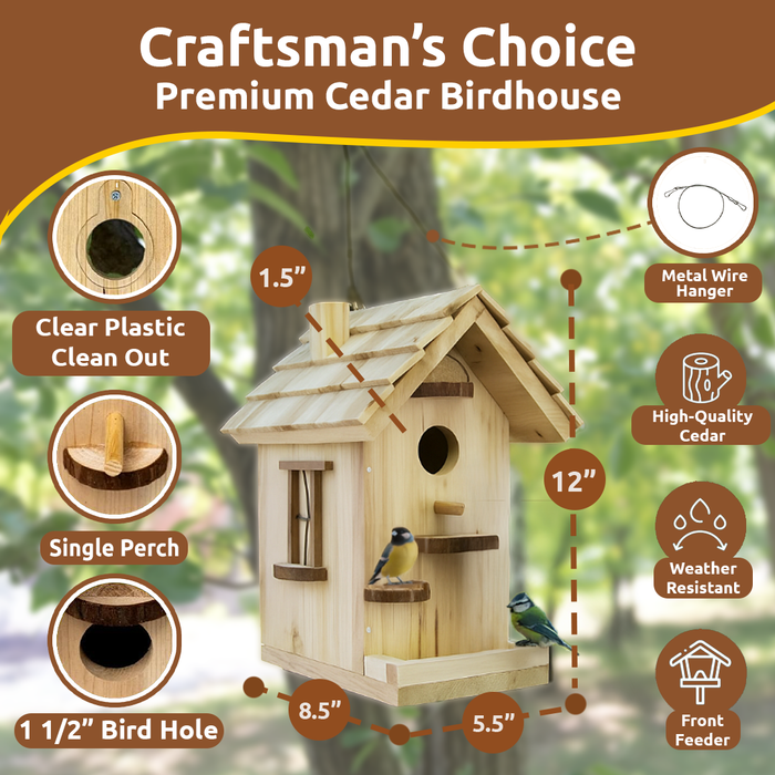 Birdhouse DIY Woodwork Kit