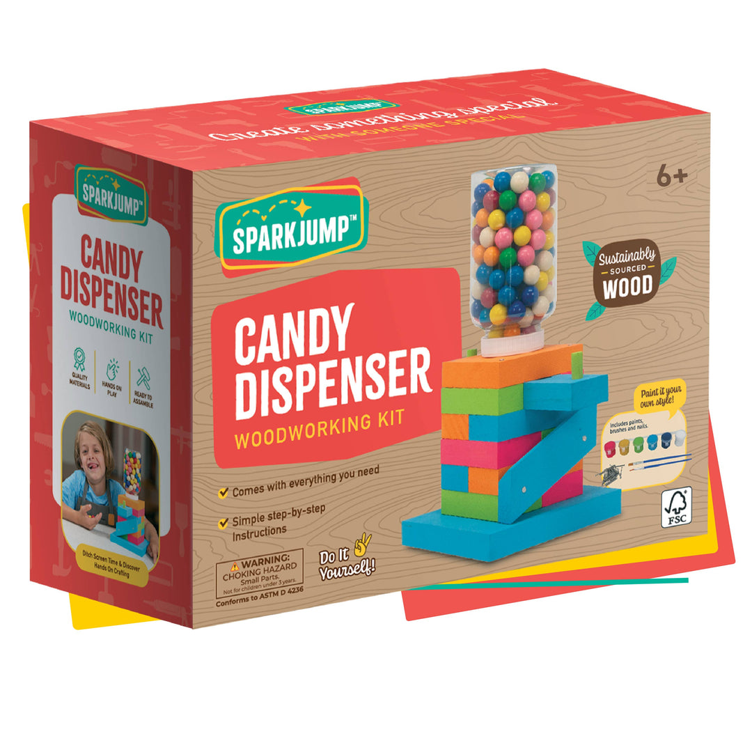 Candy Dispenser DIY Woodwork Kit
