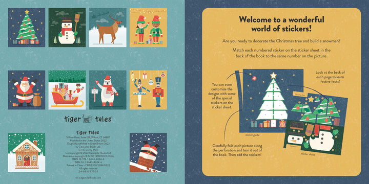 Color with Stickers | Christmas