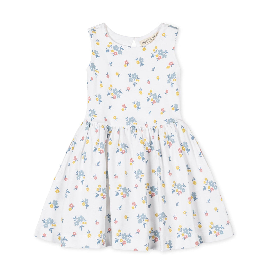 Organic Knit Tank Dress | Sunlit Multi Floral