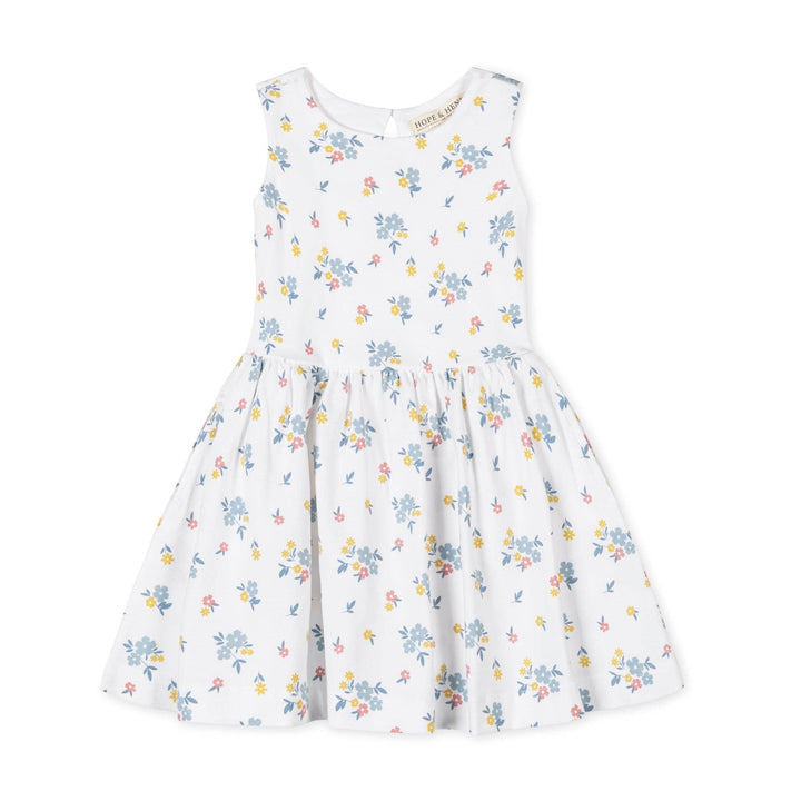 Organic Knit Tank Dress | Sunlit Multi Floral
