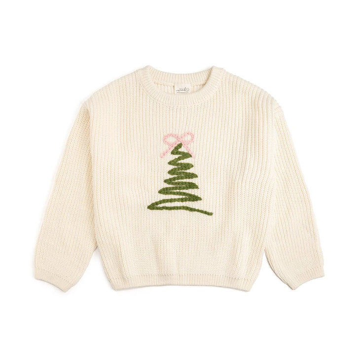 Coquette Christmas Tree Sweater