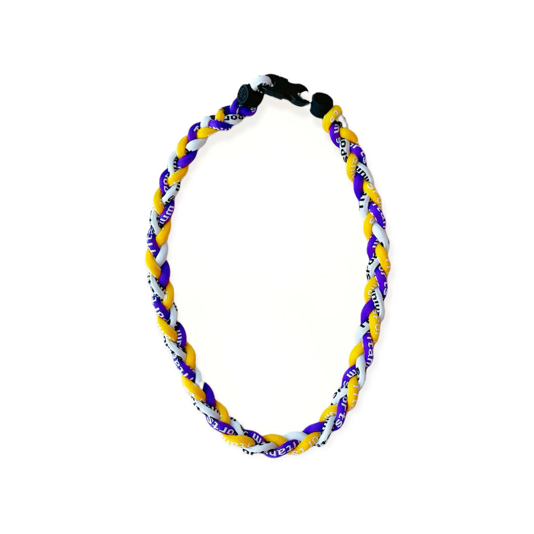 Purple + Yellow Sport Necklace
