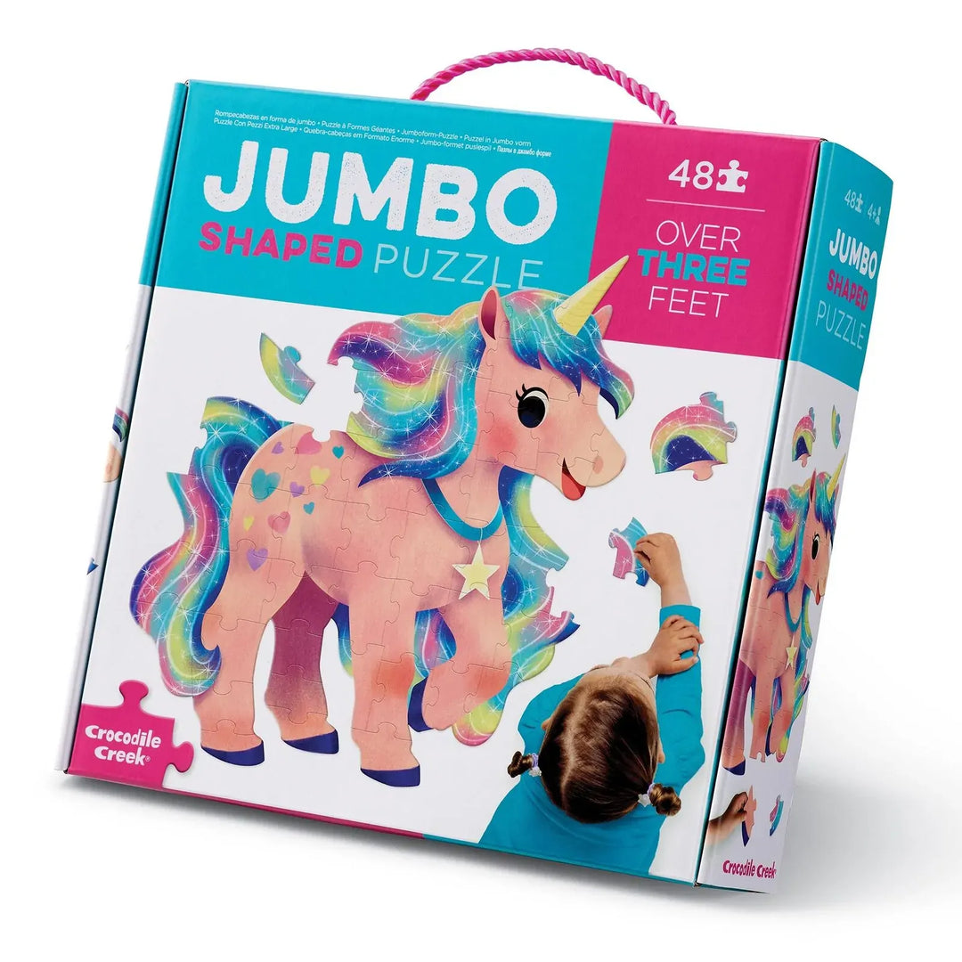 48 pc. Floor Puzzle |Unicorn Jumbo Puzzle