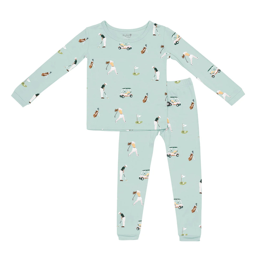 Kyte Baby Long Sleeve Pajama Set | Golf