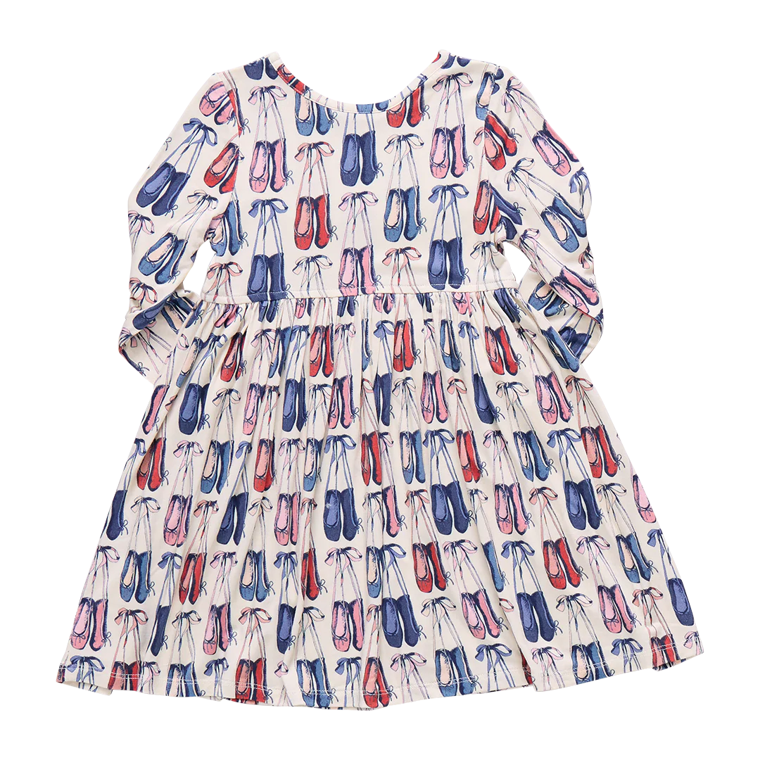 Organic Steph Dress | Ballet Slippers