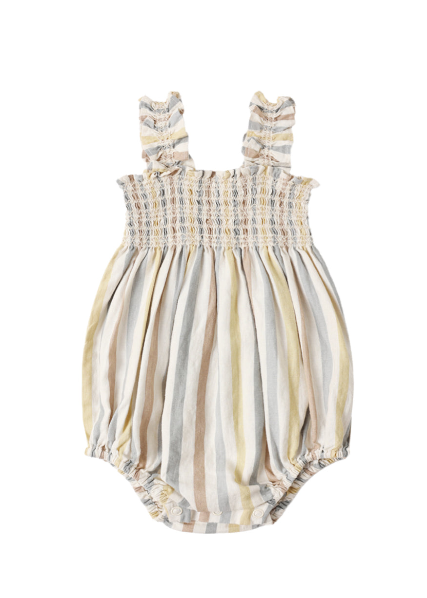 Julia Romper | Valencia Stripe
