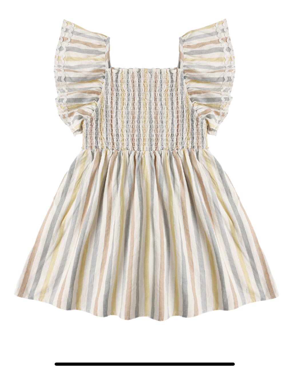 Lindsay Dress | Valencia Stripe
