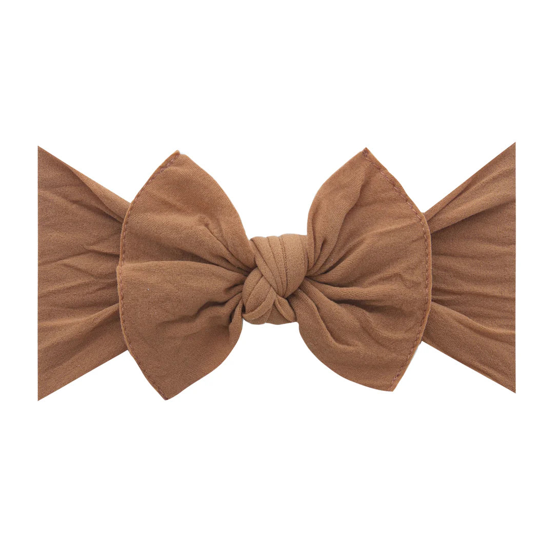 Classic Knot Bow | Camel