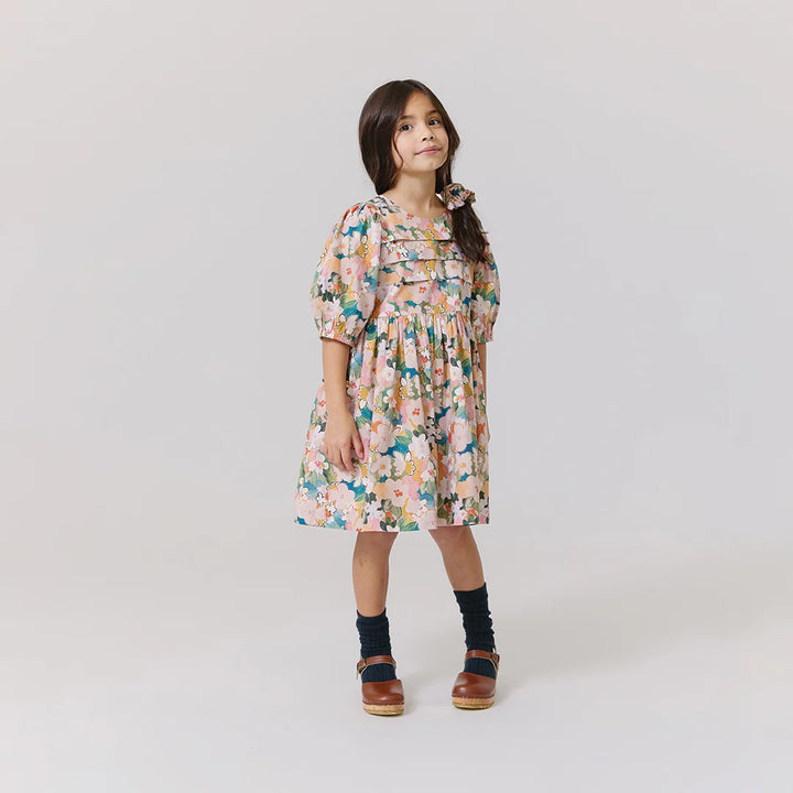 Evelyn Dress | Watercolor Floral