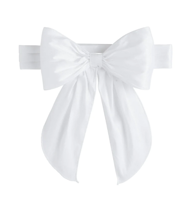 Bow Sash | White