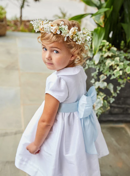 Peter Pan Formal Dress | Special Occasion White