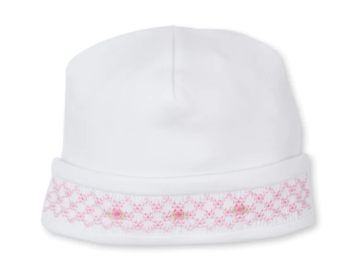 CLB Fall 23 Hat w/Hand Smocking | Pink