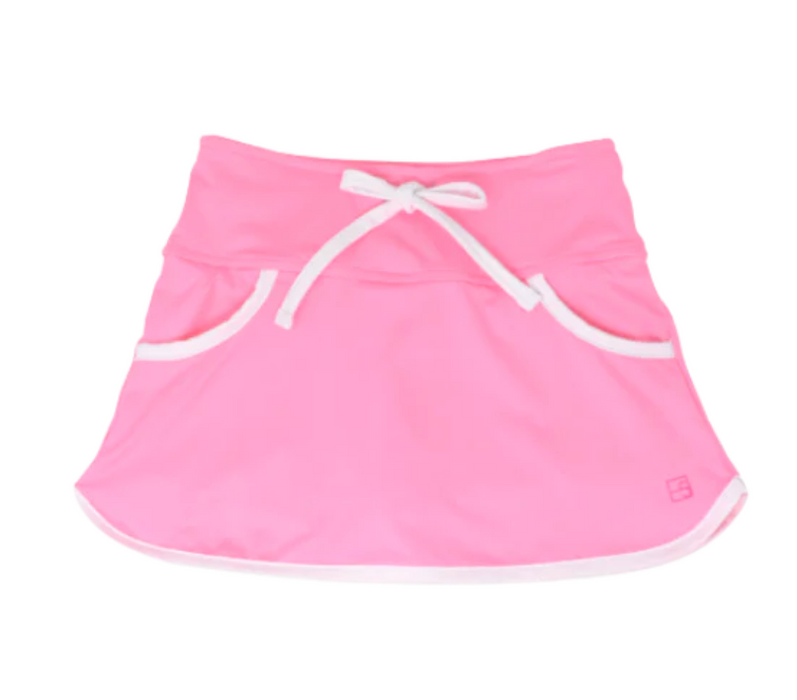 Tiffany Tennis Skort | Pink w/White
