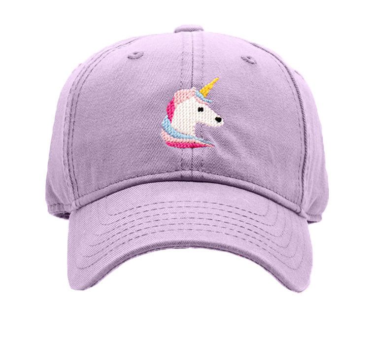 Lavender Embroidered Baseball Hat | Unicorn
