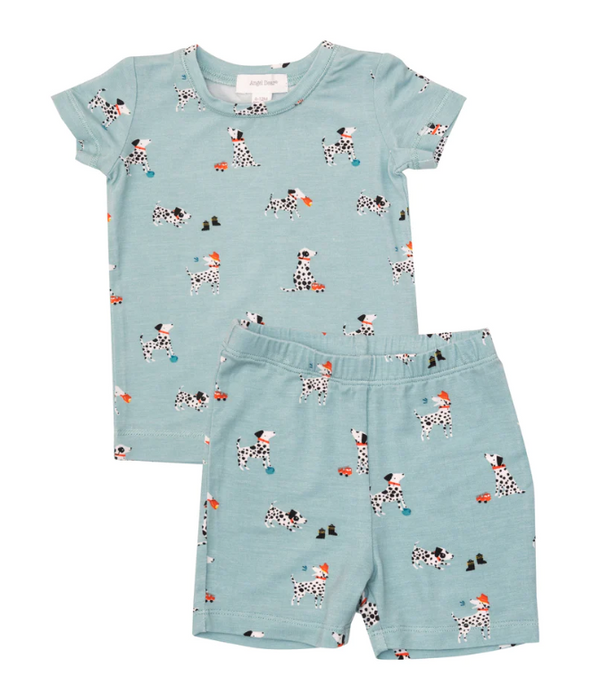 Loungewear Short Set | Firehouse Dalmations