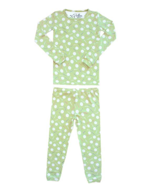 Copper Pearl Pajama Set | Bogey Print