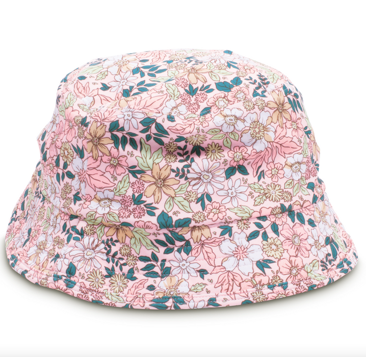 Pink Ditsy Bucket Hat