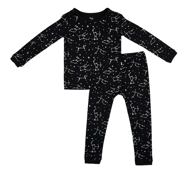 Kyte Baby Printed Toddler Pajama Set | Midnight Constellation