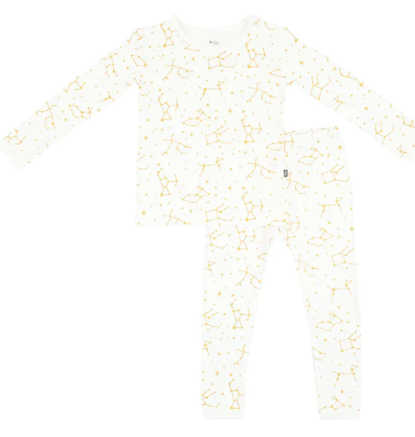 Kyte Baby Printed Toddler Pajama Set | Cloud Constellation