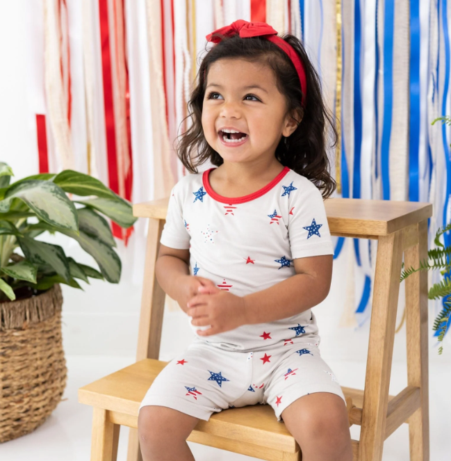 Short Sleeve Toddler Pajama Set | Liberty