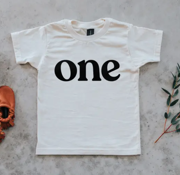 Modern Birthday Tee | One